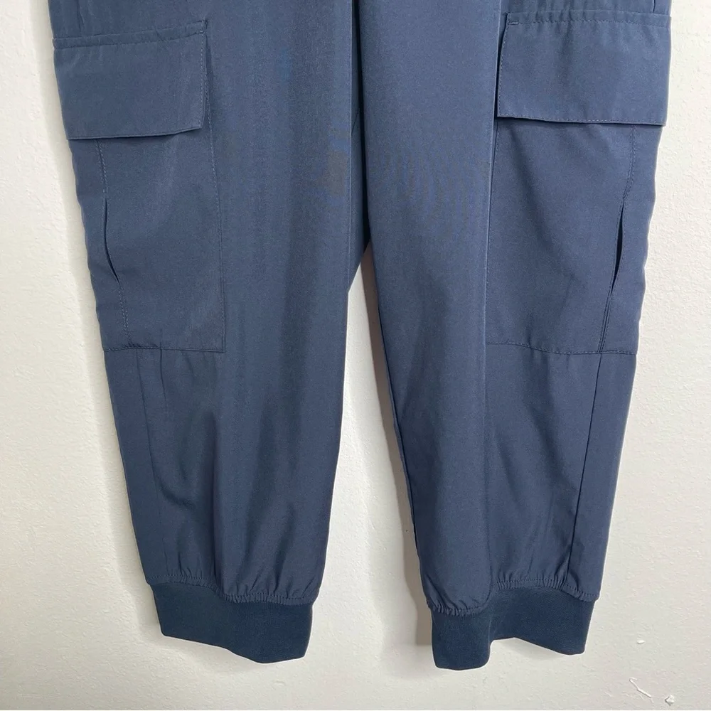 LIBIN Navy Blue Cargo Hiking Capri Pants Size M 2000’s Sporty Retro